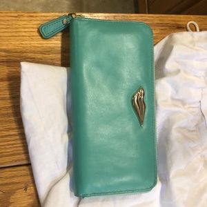 DVF Aqua wallet